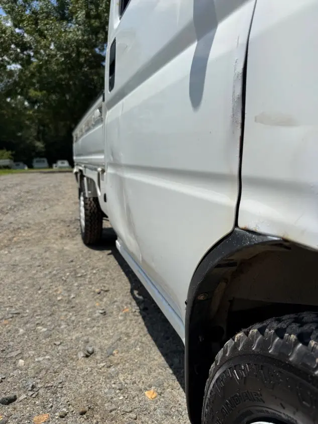 2001 Honda Acty 4WD, a white Kei Truck, for sale at Mayberry Mini Trucks in Mount Airy, NC (photo 18 of 20)