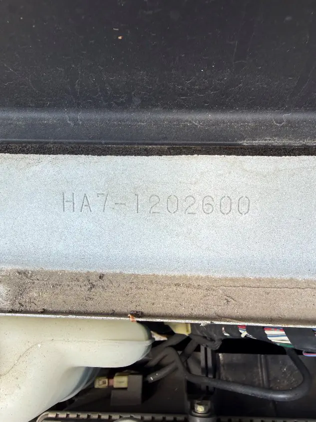 2001 Honda Acty 4WD, a white Kei Truck, for sale at Mayberry Mini Trucks in Mount Airy, NC (photo 20 of 20)