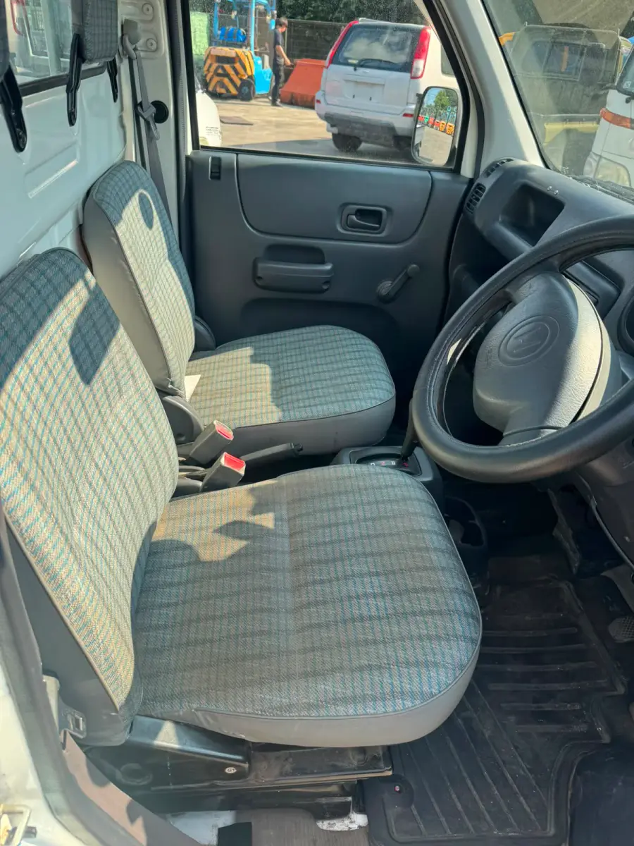 2001 Honda Acty 4x2 A/T, a white Kei Truck, for sale at Skyline Kei Trucks in Houston, TX (photo 8 of 12)