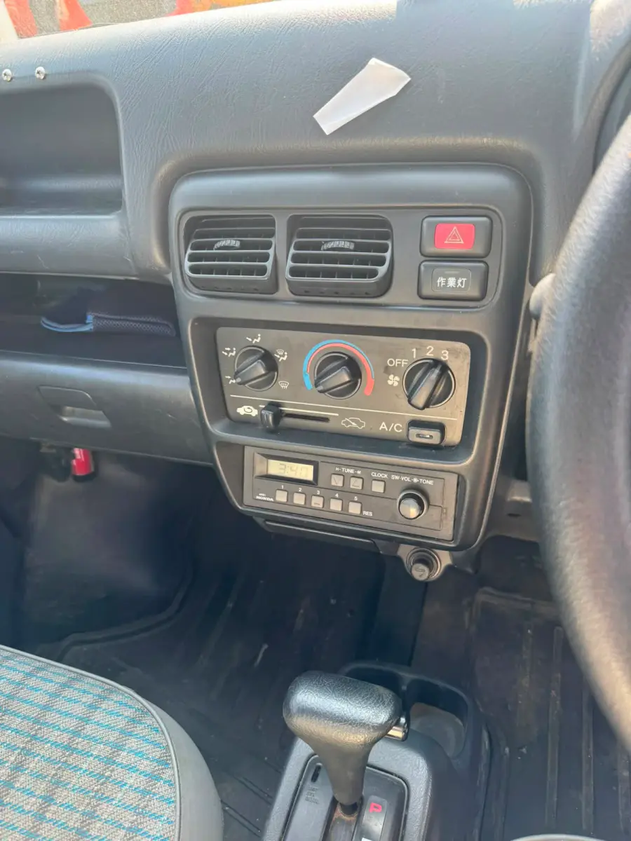 2001 Honda Acty 4x2 A/T, a white Kei Truck, for sale at Skyline Kei Trucks in Houston, TX (photo 9 of 12)