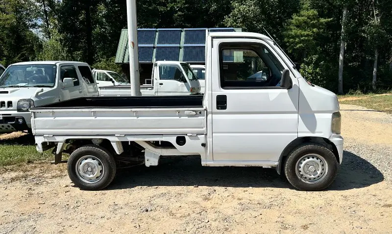 2001 Honda Acty Attack 4WD, a white Kei Truck, for sale at Mayberry Mini Trucks in Mount Airy, NC (photo 4 of 15)