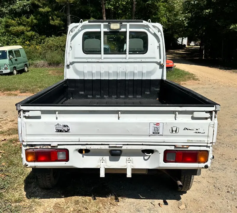 2001 Honda Acty Attack 4WD, a white Kei Truck, for sale at Mayberry Mini Trucks in Mount Airy, NC (photo 5 of 15)
