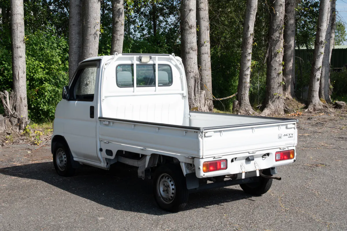 2001 Honda Acty, a black Kei Truck, for sale at The Import Guys in Ferndale, WA (photo 4 of 15)
