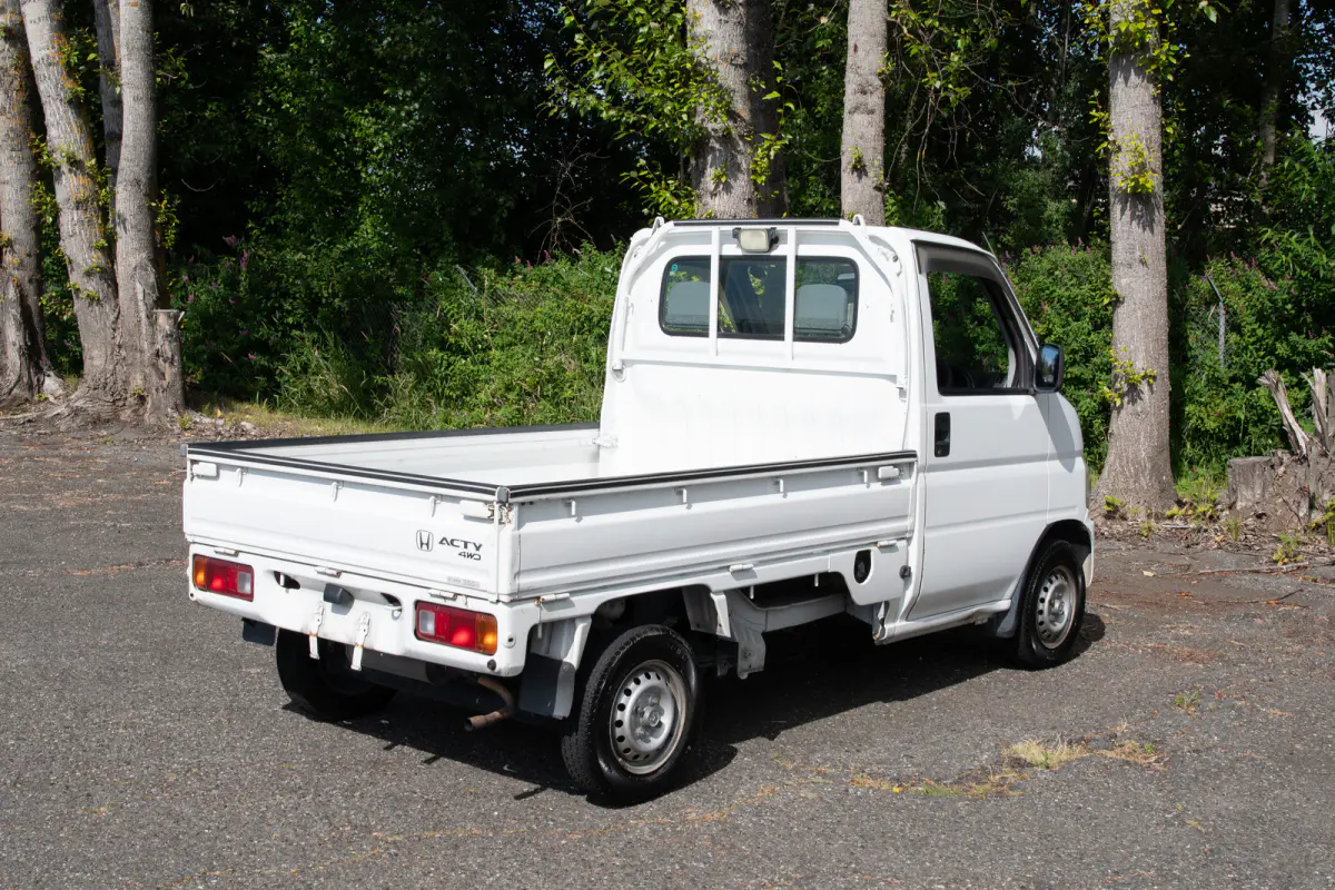 2001 Honda Acty, a black Kei Truck, for sale at The Import Guys in Ferndale, WA (photo 6 of 15)
