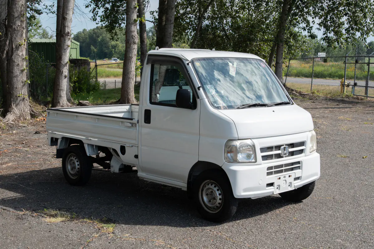 2001 Honda Acty, a black Kei Truck, for sale at The Import Guys in Ferndale, WA (photo 3 of 13)