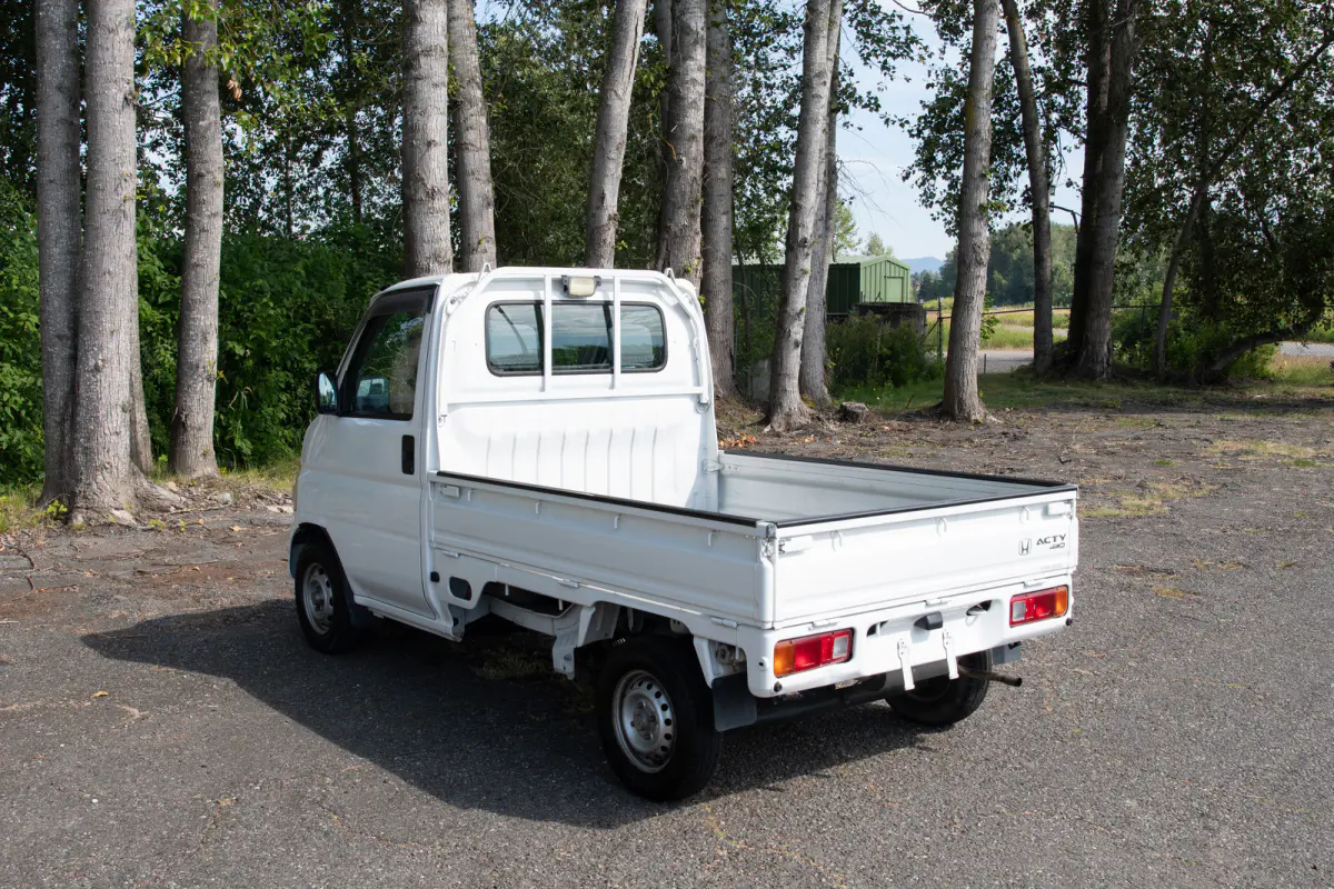 2001 Honda Acty, a black Kei Truck, for sale at The Import Guys in Ferndale, WA (photo 4 of 13)