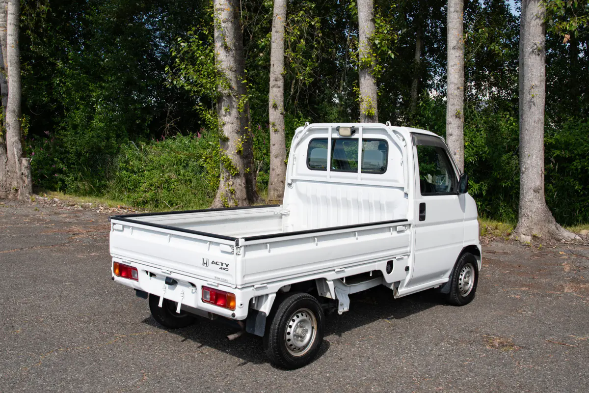 2001 Honda Acty, a black Kei Truck, for sale at The Import Guys in Ferndale, WA (photo 6 of 13)