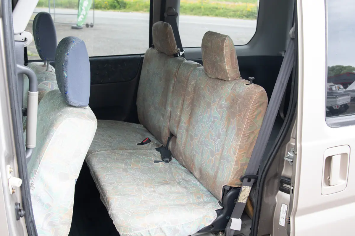 2001 Honda Vamos, a gray Kei Van, for sale at The Import Guys in Ferndale, WA (photo 11 of 13)