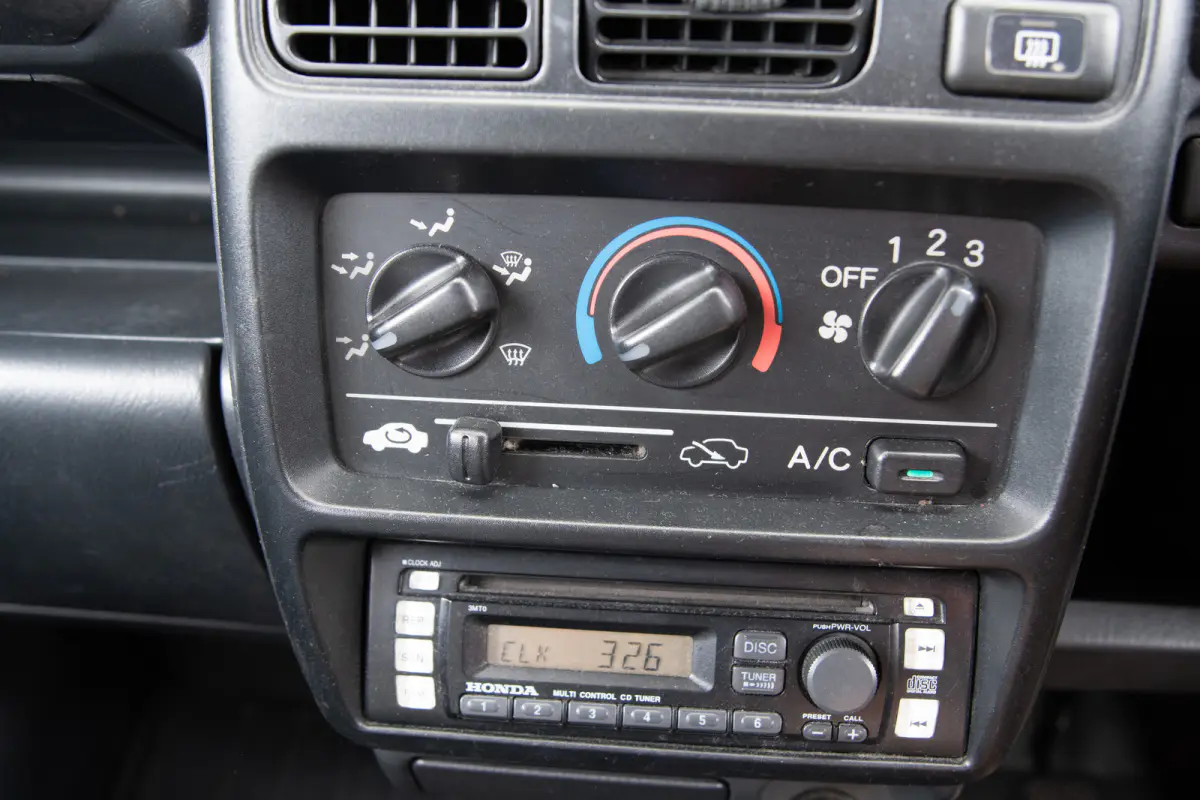 2001 Honda Vamos, a gray Kei Van, for sale at The Import Guys in Ferndale, WA (photo 12 of 13)