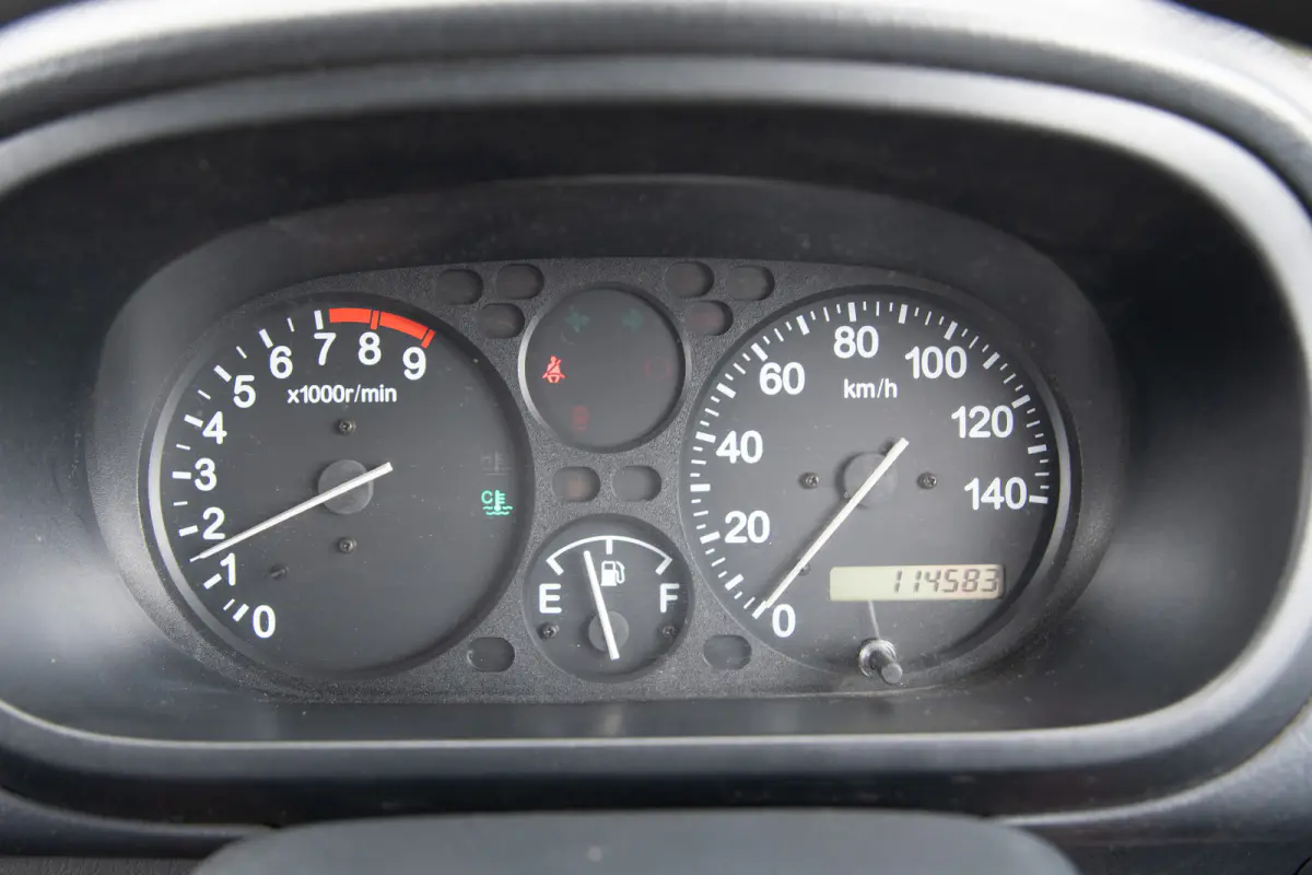 2001 Honda Vamos, a gray Kei Van, for sale at The Import Guys in Ferndale, WA (photo 13 of 13)