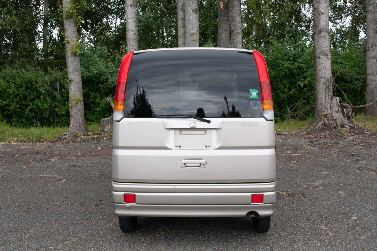 2001 Honda Vamos, a gray Kei Van, for sale at The Import Guys in Ferndale, WA (photo 4 of 13)