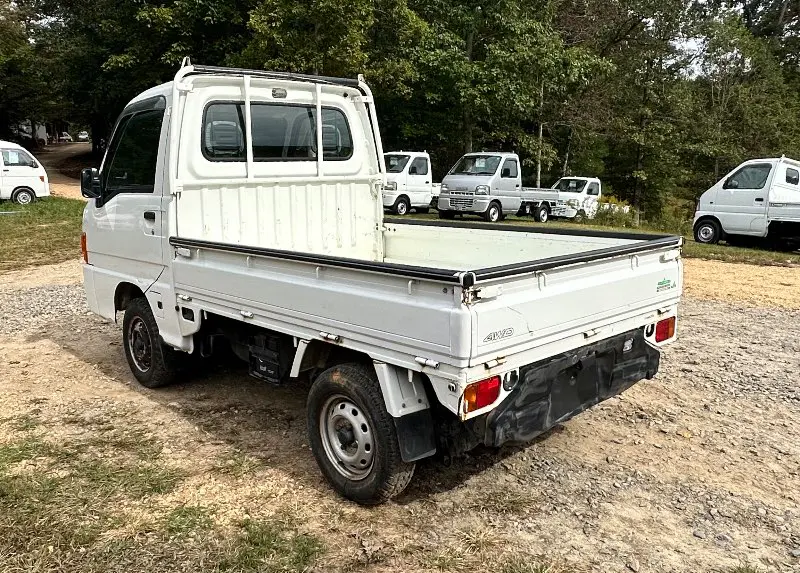 2001 Subaru Sambar 4WD, a white Kei Truck, for sale at Mayberry Mini Trucks in Mount Airy, NC (photo 8 of 17)