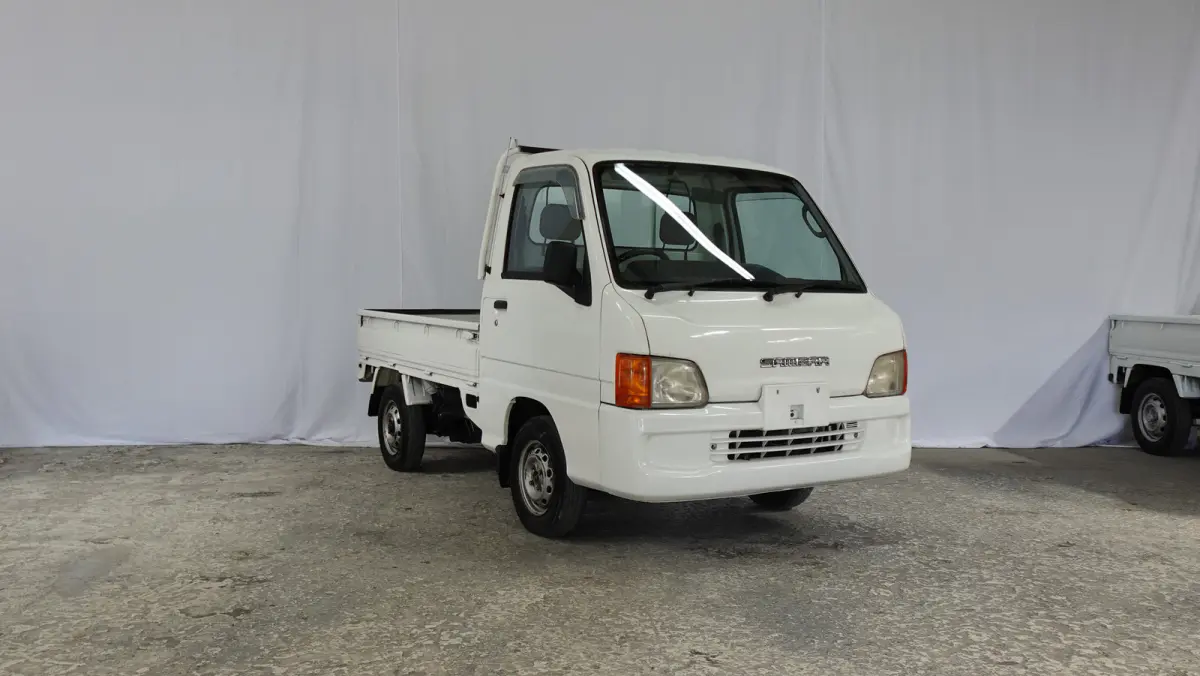 2001 Subaru Sambar Mini Kei Truck, for sale at JDM Drive in San Antonio, TX (photo 1 of 14)