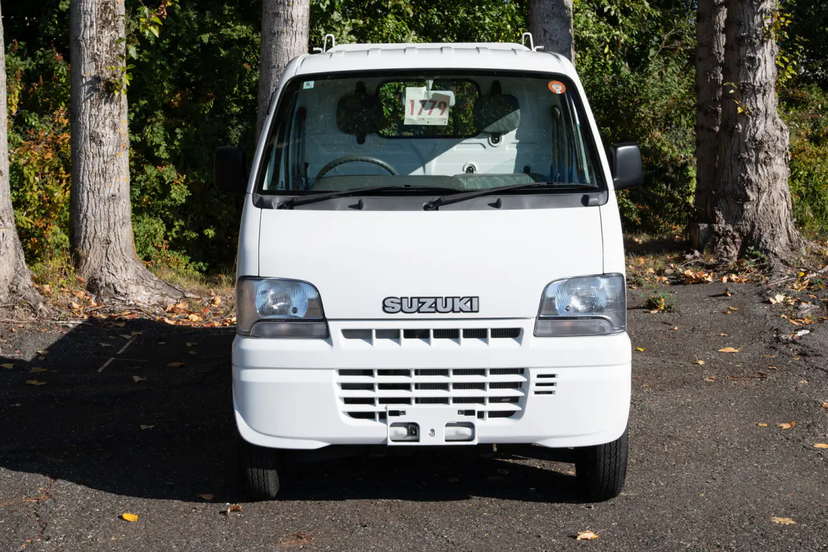 2001 Suzuki Carry, a gray Kei Truck, for sale at The Import Guys in Ferndale, WA (photo 2 of 14)