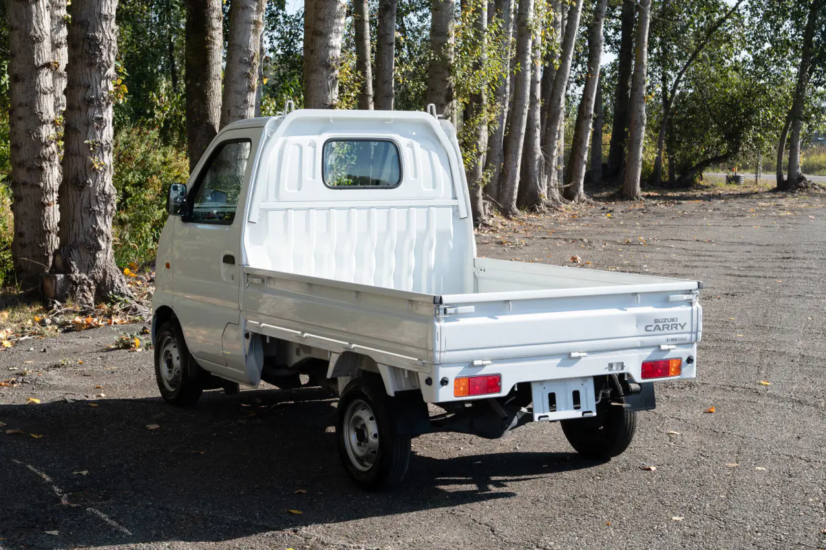 2001 Suzuki Carry, a gray Kei Truck, for sale at The Import Guys in Ferndale, WA (photo 4 of 14)