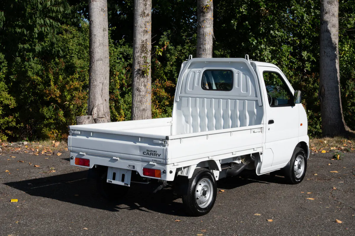2001 Suzuki Carry, a gray Kei Truck, for sale at The Import Guys in Ferndale, WA (photo 6 of 14)