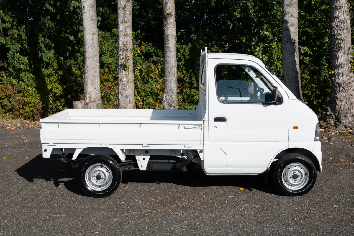 2001 Suzuki Carry, a gray Kei Truck, for sale at The Import Guys in Ferndale, WA (photo 8 of 14)