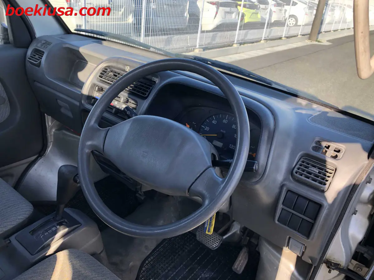 2001 Suzuki Carry, a silver Kei Truck, for sale at Boeki USA in Paterson, NJ (photo 13 of 20)