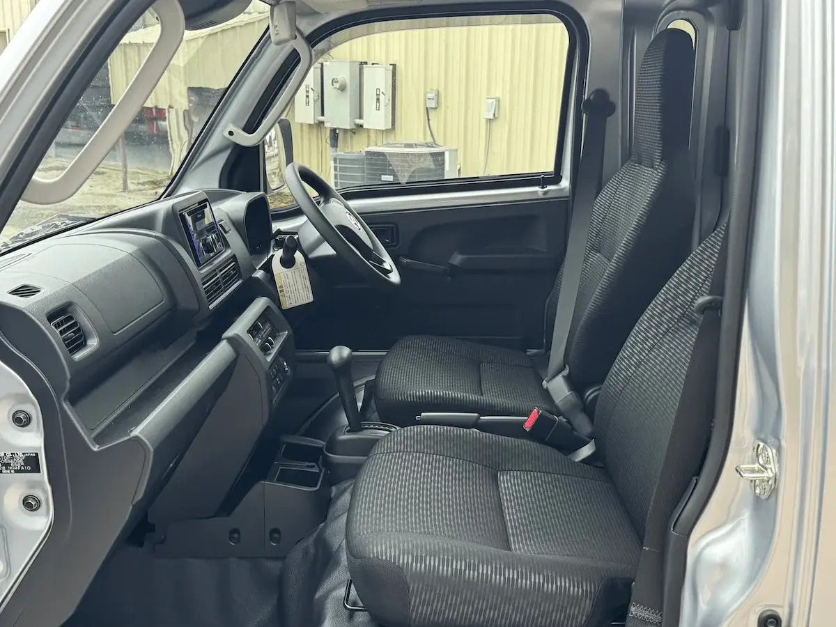 2025 Daihatsu Hijet Jumbo Cab Farming Package, a silver off-road Kei Truck, for sale at Weatherford Mini Trucks in Weatherford, TX (photo 6 of 9)