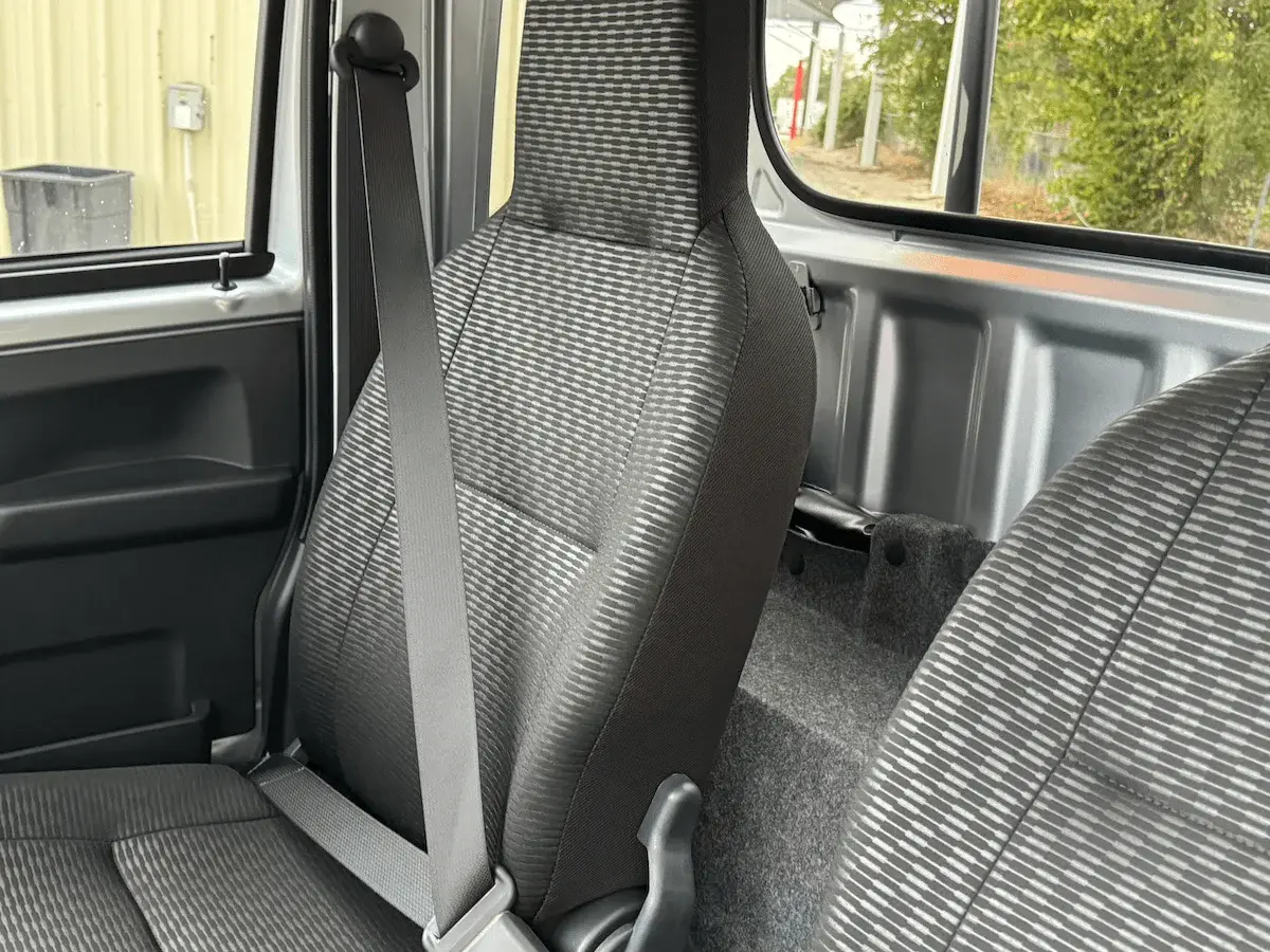 2025 Daihatsu Hijet Jumbo Cab Farming Package, a silver off-road Kei Truck, for sale at Weatherford Mini Trucks in Weatherford, TX (photo 8 of 9)