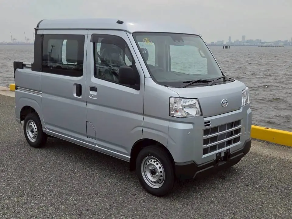 2026 Daihatsu Hijet Deck Van, a silver off-road Kei Truck, for sale at Mini Monsters USA in St. George, UT (photo 2 of 14)