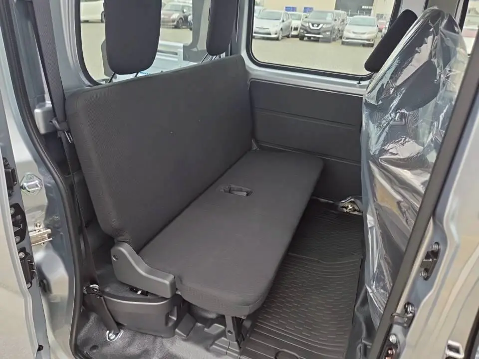 2026 Daihatsu Hijet Deck Van, a silver off-road Kei Truck, for sale at Mini Monsters USA in St. George, UT (photo 6 of 14)