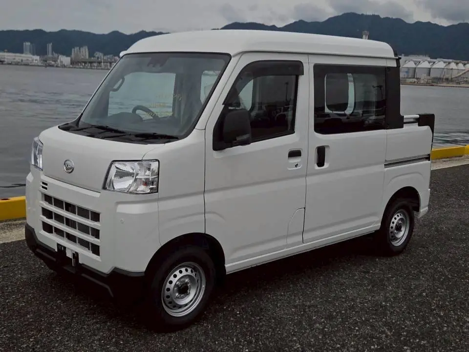 2026 Daihatsu Hijet Deck Van, a white off-road Kei Truck, for sale at Mini Monsters USA in St. George, UT (photo 2 of 17)
