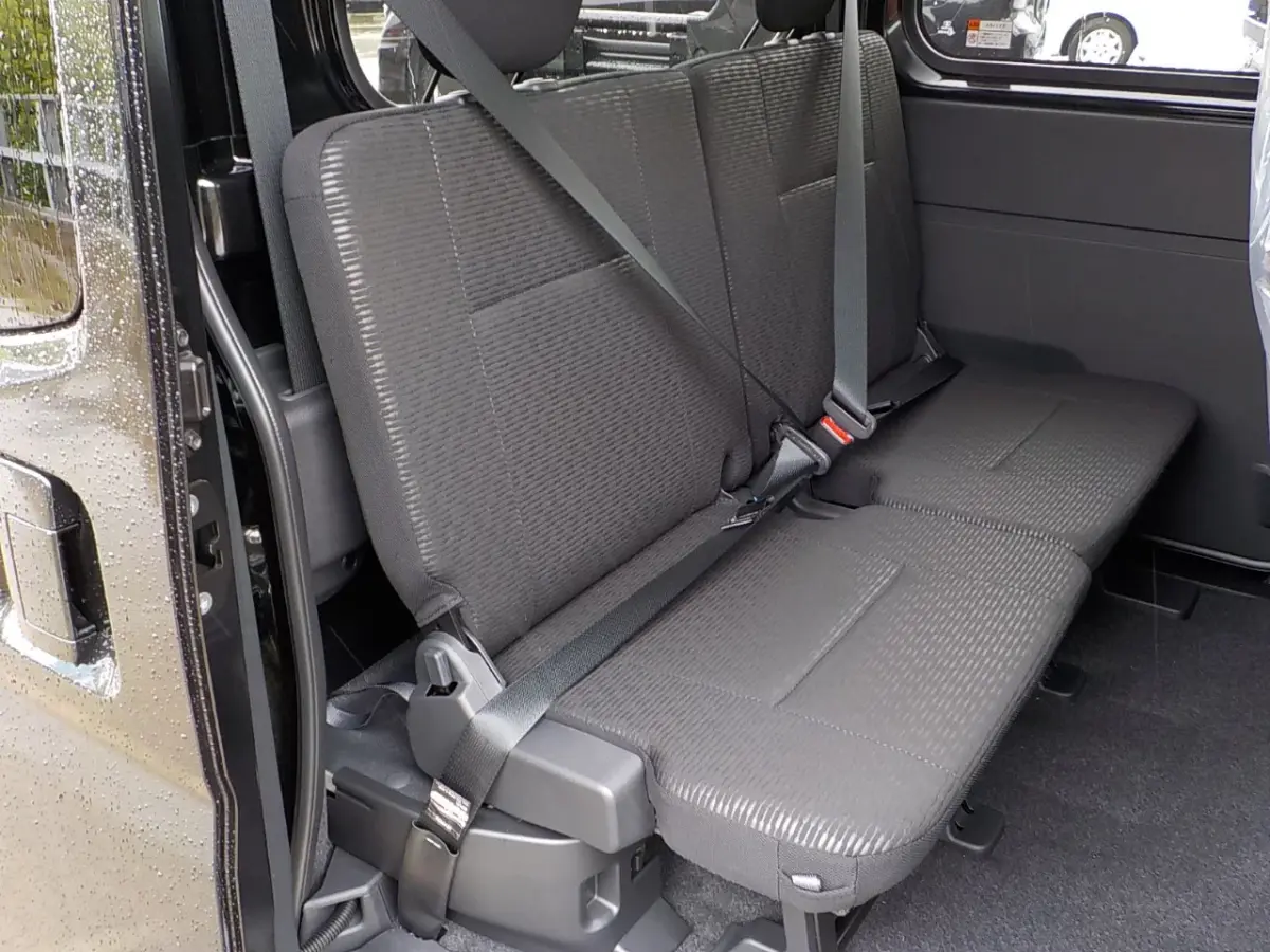 2026 Daihatsu Hijet Deck Van, a black off-road Kei Truck, for sale at Weatherford Mini Trucks in Weatherford, TX (photo 10 of 12)