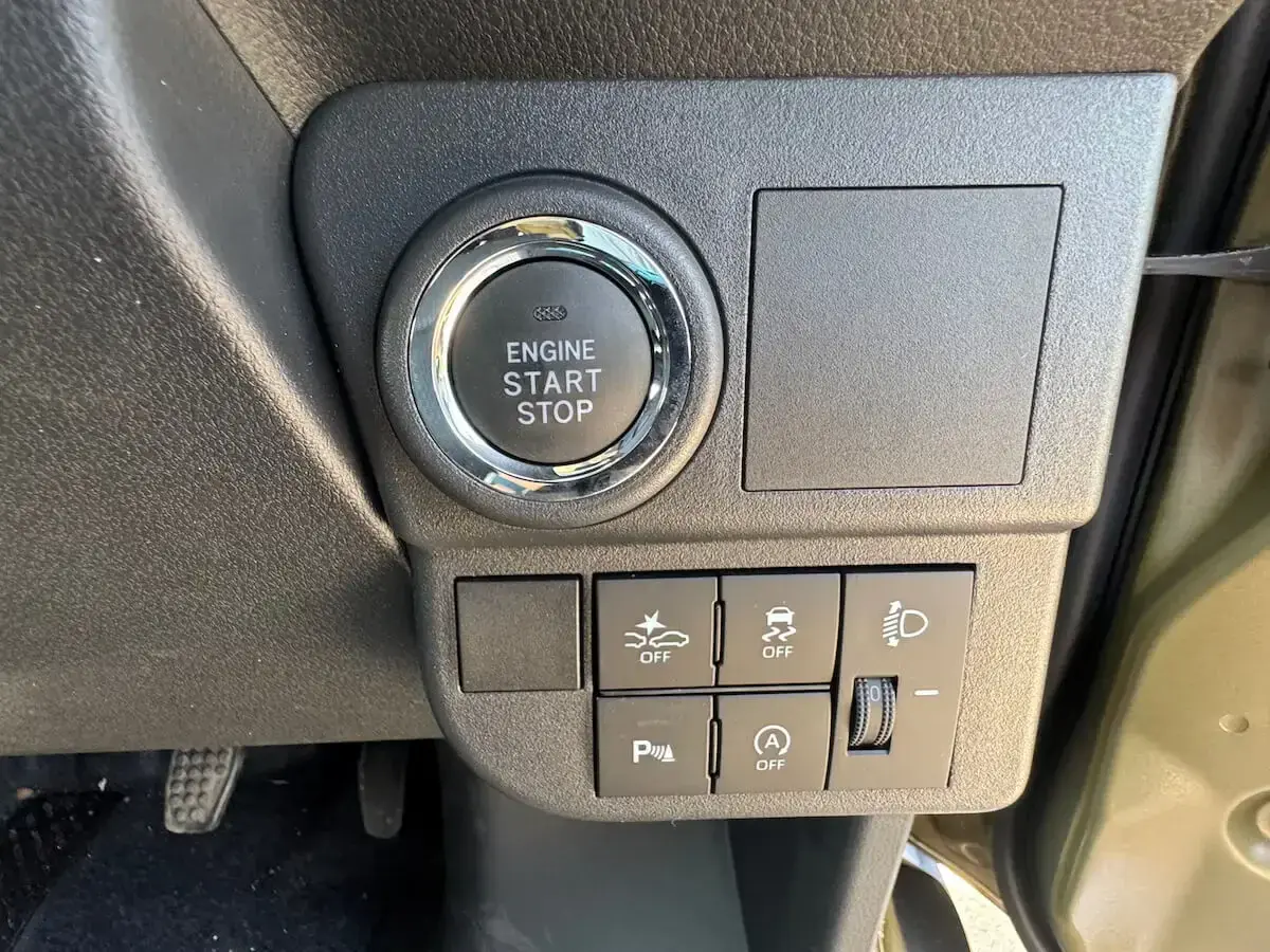 2026 Daihatsu Hijet Deck Van, a khaki green off-road Kei Truck, for sale at Weatherford Mini Trucks in Weatherford, TX (photo 4 of 12)
