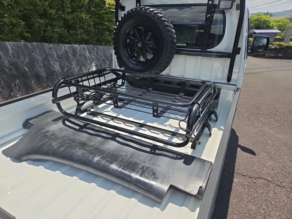 2026 Daihatsu Hijet Extreme, a white off-road Kei Truck, for sale at Mini Monsters USA in St. George, UT (photo 16 of 16)