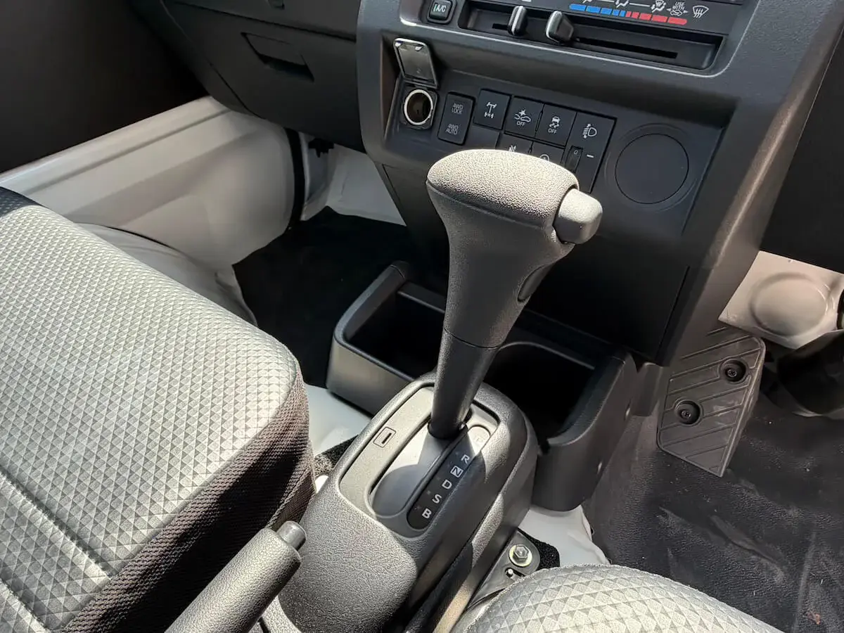 2026 Daihatsu Hijet Farming Package, a white off-road Kei Truck, for sale at Weatherford Mini Trucks in Weatherford, TX (photo 4 of 11)