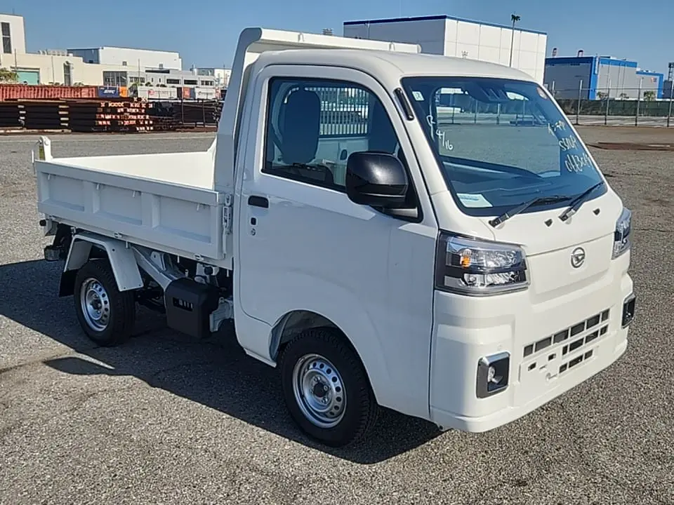 2026 Daihatsu Hijet HD Dump, a white off-road Kei Truck, for sale at Mini Monsters USA in St. George, UT (photo 9 of 19)