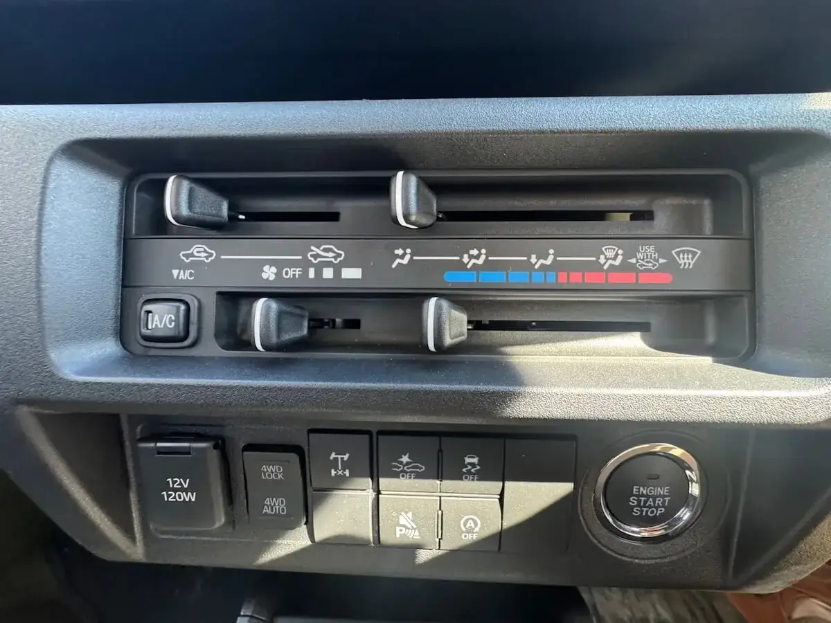2026 Daihatsu Hijet Jumbo Cab Farming Package, a khaki green off-road Kei Truck, for sale at Weatherford Mini Trucks in Weatherford, TX (photo 3 of 8)