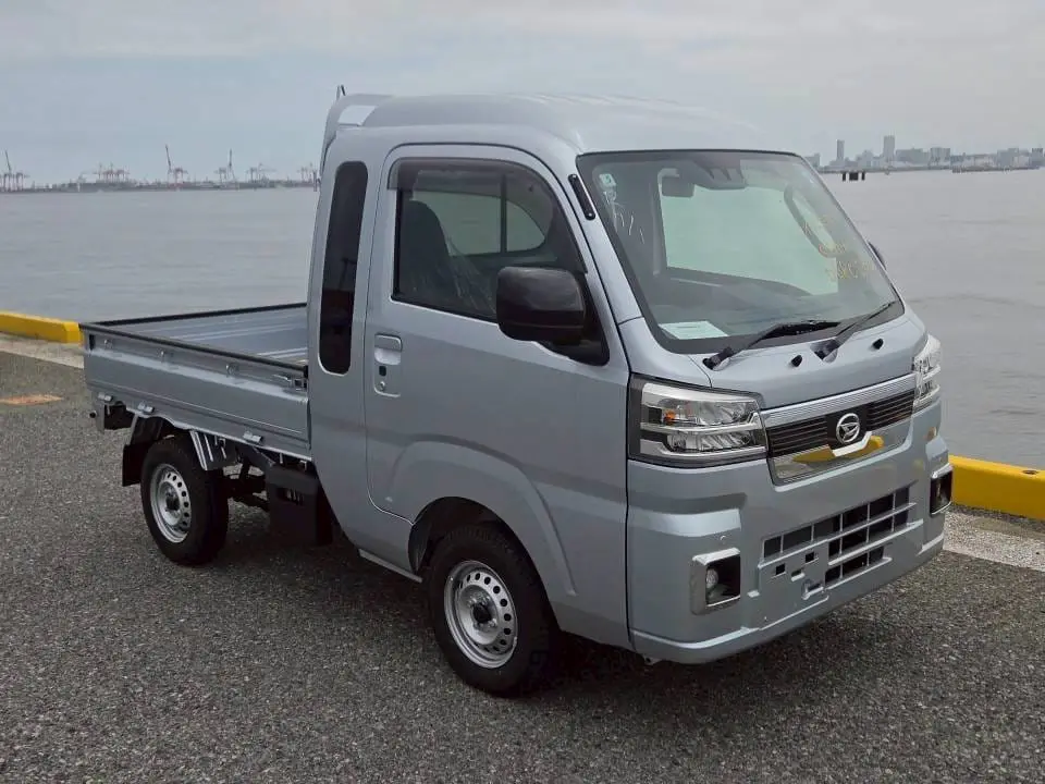 2026 Daihatsu Hijet Jumbo, a silver off-road Kei Truck, for sale at Mini Monsters USA in St. George, UT (photo 1 of 13)