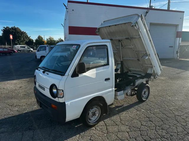 1994 Suzuki Carry 4x4 Dump, a Kei Truck, for sale at Krazy Kei Imports in Milwaukee, WI