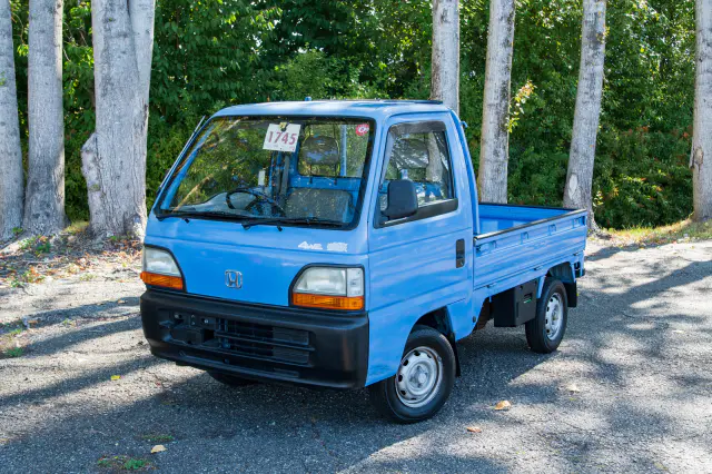 1995 Honda Acty Super Delux, a gray Kei Truck, for sale at The Import Guys in Ferndale, WA