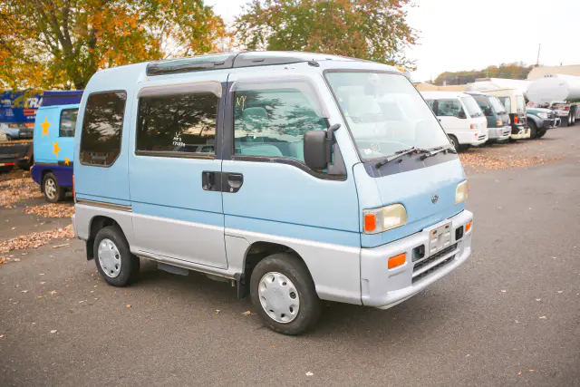 1995 Subaru Sambar Van, a Kei Van, for sale at Street Legal Mini Trucks in Philadelphia, PA
