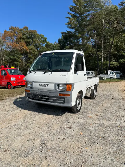 1996 Daihatsu Hijet, a white Kei Truck, for sale at Mayberry Mini Trucks in Mount Airy, NC