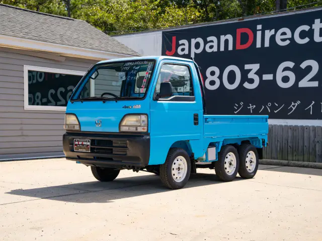 1996 Honda Acty 6-Wheel Kei Truck in blue, for sale at Japan Direct Motors in Irmo, SC
