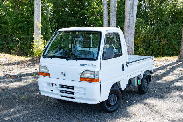 1996 Honda Acty Town, a tan Kei Truck, for sale at The Import Guys in Ferndale, WA