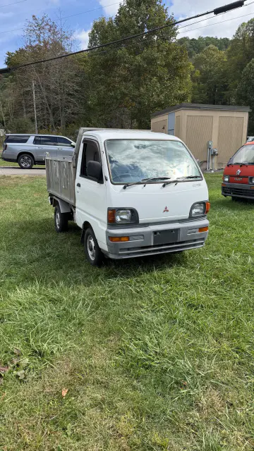 1996 Mitsubishi Minicab Dump, a Kei Truck, for sale at Mars Mini Trucks in Mars Hill, NC