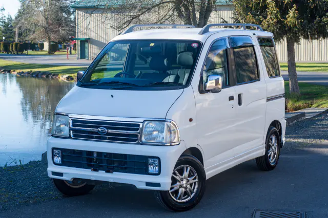 1999 Daihatsu Atrai Custom Turbo, a Kei Van, for sale at The Import Guys in Ferndale, WA