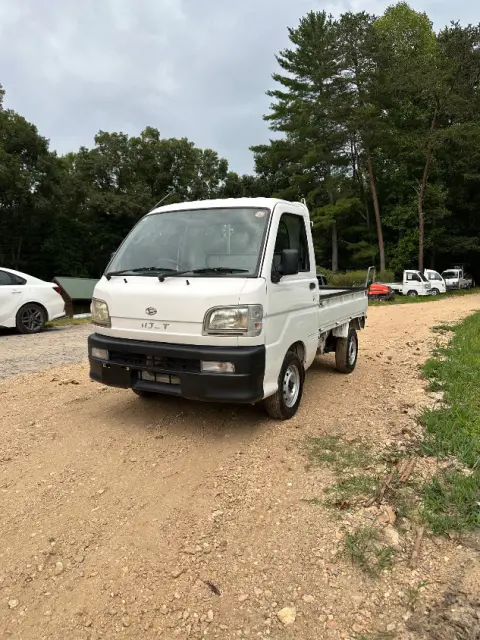 1999 Daihatsu Hijet 4WD, a white Kei Truck, for sale at Mayberry Mini Trucks in Mount Airy, NC