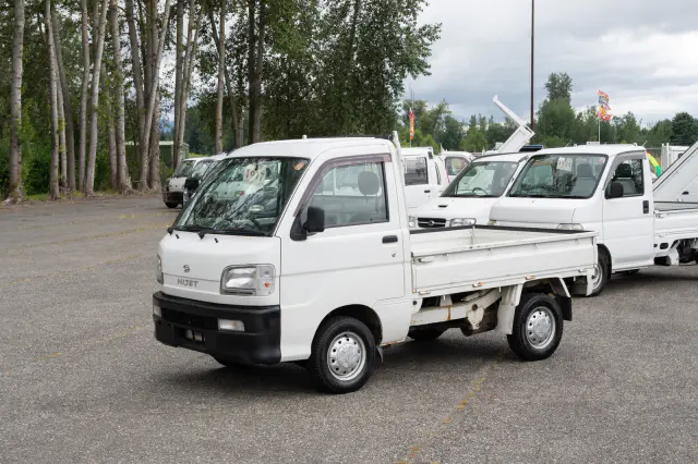 1999 Daihatsu Hijet, a gray Kei Truck, for sale at The Import Guys in Ferndale, WA