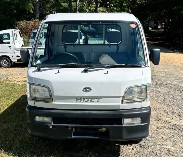 1999 Daihatsu Hijet, a white Kei Truck, for sale at Mayberry Mini Trucks in Mount Airy, NC