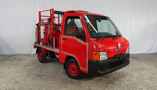 1999 Subaru Sambar Kei Fire Truck, a Kei Truck, for sale at JDM Drive in San Antonio, TX