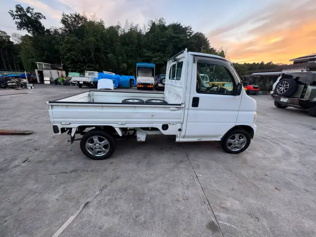 2000 Honda Acty 4x4, a white Kei Truck, for sale at Skyline Kei Trucks in Houston, TX