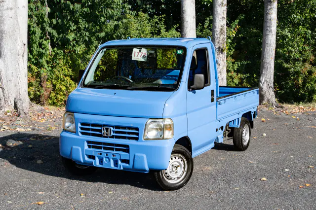 2000 Honda Acty, a black Kei Truck, for sale at The Import Guys in Ferndale, WA
