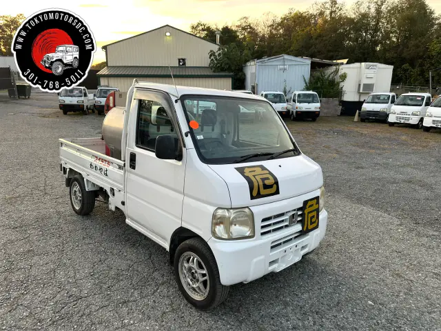 2000 Honda Acty SDX Fuel Tanker 4WD, a Kei Truck, for sale at Tokyo Motors DC in Boyds, MD