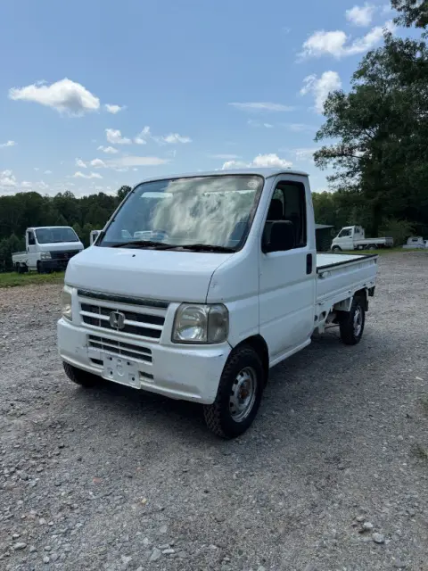 2001 Honda Acty 4WD, a white Kei Truck, for sale at Mayberry Mini Trucks in Mount Airy, NC